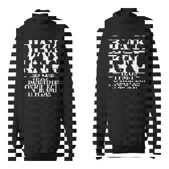 Best African King For Dad Afrocentric Chess Lover Sweatshirt - Seseable