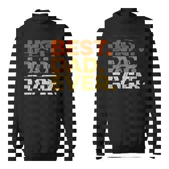 Best Dad Ever Fête Des Pères Pèreintage Rétro Papa Sweater e - Cadeauxyz