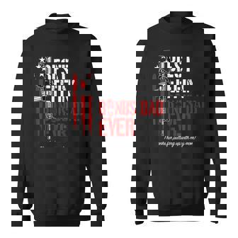 Best Effin' Bonus Dad Ever On Back Sweatshirt - Thegiftio UK