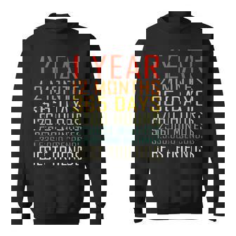 Best Friends Vintage 1 Years Friendship Anniversary Sweatshirt - Monsterry