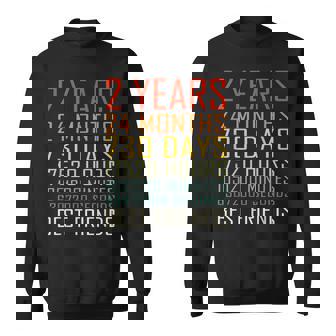 Best Friends Vintage 2 Years Friendship Anniversary Sweatshirt - Monsterry