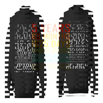 Best Friends Vintage 5 Years Friendship Anniversary Sweatshirt - Monsterry