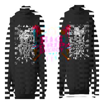 Big Drip Energy Baseball Drip Ice Cream Sprinkles Sweatshirt - Monsterry