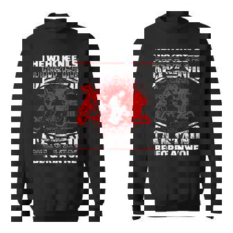 Biker Motorcycle Kneeling Before God Prayer Cross Bike Sweatshirt - Monsterry