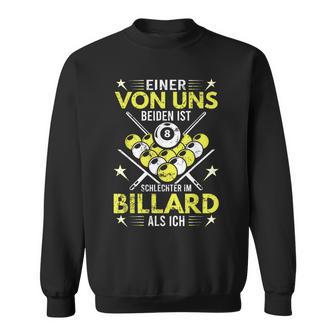 Billiard Accessories Billiard Pool Player S Sweatshirt - Geschenkecke