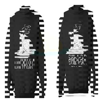 Bipolar Polar Bear Manic Depressive Personality Sweatshirt - Monsterry
