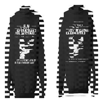 Bird Watching Government Conspiracy Birds Aren’t Real Sweatshirt - Monsterry