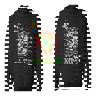 Birthday Boy 5Th Birthday I'm 5 Year Old Gamer Number Sweatshirt | Seseable UK