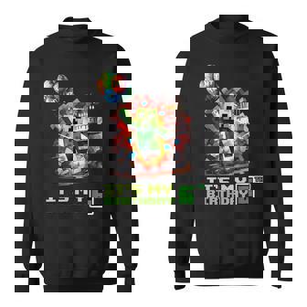 Birthday Boy 6Th Birthday I'm 6 Year Old Gamer Number Sweatshirt | Mazezy