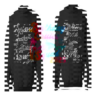 Birthday Cruise 2025 Squad Or Crew For Birthday Boat Trip Sweatshirt - Thegiftio UK