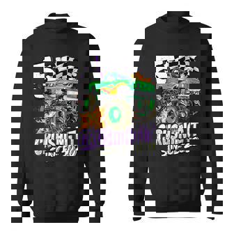 Birthday Monster Truck 5 Year Old Boys 5Th Party Born 2021 Sweatshirt - Thegiftio UK