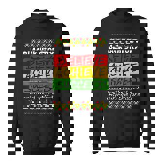 Black History Month Honoring Past Inspiring Future African Sweatshirt - Seseable