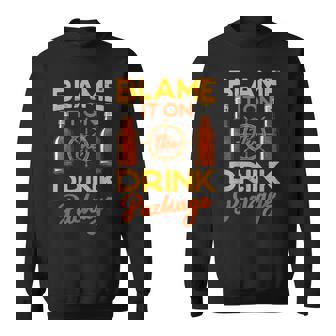 Blame It On The Drink Package Cruise Sweatshirt - Monsterry