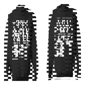 Blind Blindness Braille Visually Impaired Low Vision Sweatshirt - Monsterry