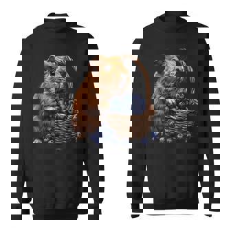 Blueberry Cochon D'inde Dessin Baies Fruits Sweater e - Cadeauxyz