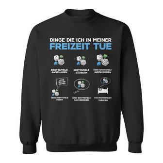 Board Player Board Games Dice Games Table Games Sweatshirt - Geschenkecke