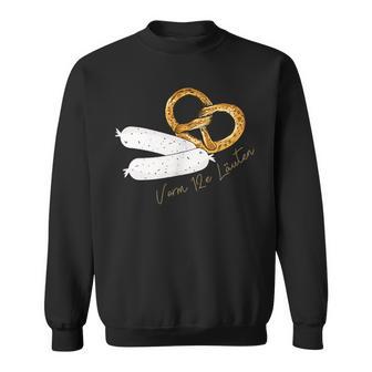 Boarisch Bavarian Sausage Bavarian Pretzel Sweatshirt - Geschenkecke