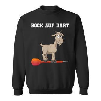 Bock Auf Dart Darts Dart Player Sweatshirt - Geschenkecke