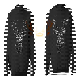 Bois De Cerf Chasse Chevreuil Cerf Rouge Bois De Cerf Sweater e - Cadeauxyz