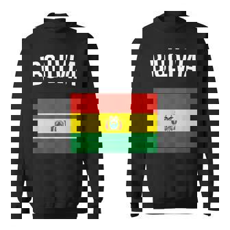 Bolivia Bolivian Flag Acation Travel Souvenir Sweatshirt - Seseable