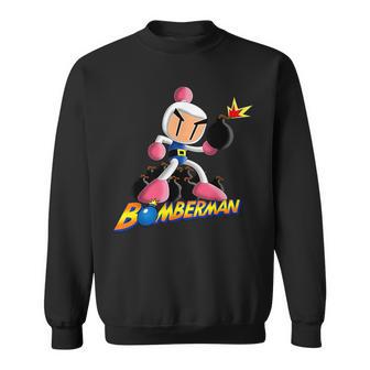 Bomberman Bombing Explosive Retro Gamer Nostalgia Classic Sweatshirt - Geschenkecke