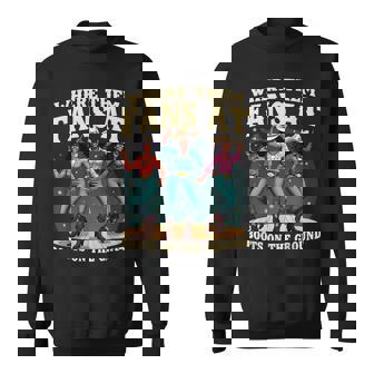 Boots On The Ground T Where Them Fans At Sweatshirt | Seseable CA