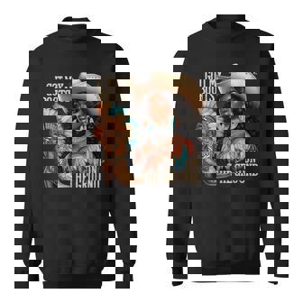 I Got My Boots On The Ground Western Cowgirl Melanin Swag Sweatshirt - Thegiftio UK