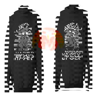 Boxing Dad Boxing Moves Boxing Coach Daddy Boxer Father Sweatshirt - Thegiftio UK