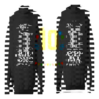 This Boy Is Now 10 Double Digits Crown 10Th Birthday Fiesta Sweatshirt - Monsterry