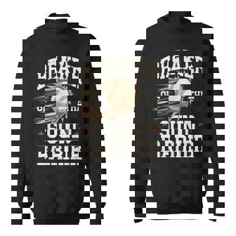 Breaker Of The Sound Barrier Baseball Pitcher Batter Sweatshirt - Monsterry