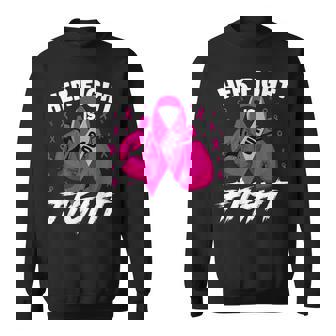 Breast Cancer Her Fight Is Our Fight Breast Cancer Awareness Sweatshirt | Seseable CA