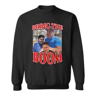 Bring The Boom Rizzler Joke Boy Nager Sweatshirt - Thegiftio UK