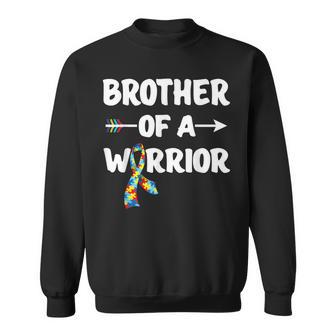 Brother Autism Warrior De Guerrero Para Hombre Camisa de entrenamiento - Regaloses