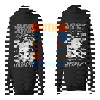 Brother Of The Birthday Boy Family Birthday Party Elephant Sweatshirt - Monsterry
