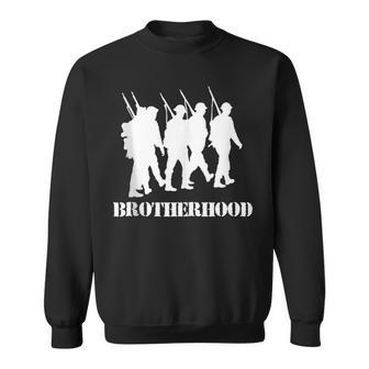 Brotherhood Veteran Warrior Soldiers German Army Tank Top Sweatshirt - Monsterry