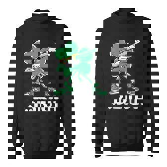 Bruh Dabbing Trèfle Amusant Pour Enfants Hommes Garçons St Patrick Sweater e - Cadeauxyz