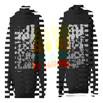 Bruh Its My 100 Days Of School 100Th Day Of School Boys Sweatshirt - Thegiftio