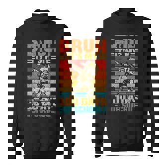 Bruh Its My 100 Days Of School Boys 100Th Day Of School Sweatshirt | Mazezy