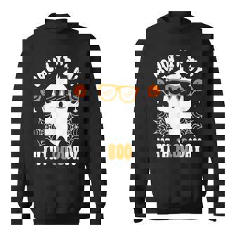 Bruh It's My 4th Boo Day Halloween Ghost Boo Birthday Sweatshirt - Monsterry