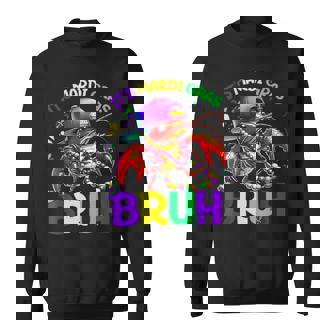 Bruh Mardi Gras Crawfish It's Mardi Gras Bruh Dabbing Boy Sweater e - Cadeauxyz