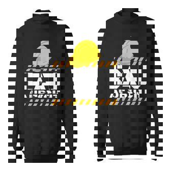Building Supervisor Helmet Building Supervisor Construction Site Construction Line Sweatshirt - Geschenkecke
