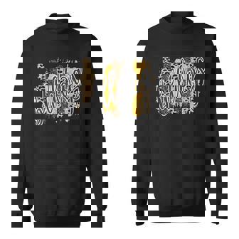 Bulldogs Swash School Spirit Yellow Sweatshirt - Monsterry