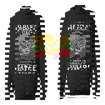 Burmese Marriage Myanmar Married Flag Wedded Culture Sweatshirt - Monsterry