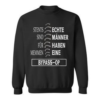 Bypass Surgical Saying Genuesungen Man Scar Heart Operation Sweatshirt - Geschenkecke