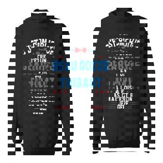 Cadeau De Noël Drôle Pour Homme Beau Gosse Thibaut Humour Sweater e - Cadeauxyz