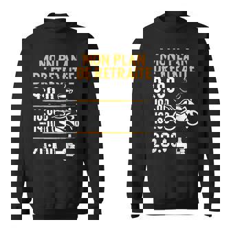 Cadeau Motard Retraite Homme Humour Moto Cross Sweater e - Cadeauxyz