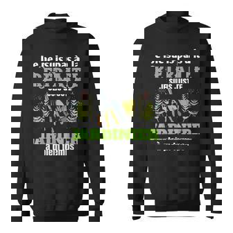 Cadeau Rigolo Homme Départ À La Retraite Jardinier Drôle Sweater e - Cadeauxyz