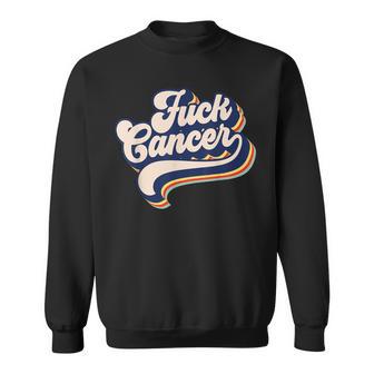 Cancer Cancer Survivor Retro Cancer Sweatshirt - Geschenkecke