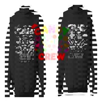 Candy Land Candy Crew Decorations Sweetie Candy Squad Xmas Sweatshirt - Monsterry