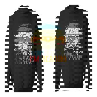 I Can't Hear You I'm Reading Cadeau Pour Les Amateurs De Livres Sweater e - Cadeauxyz